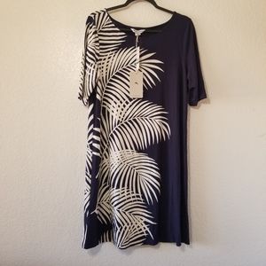 Tommy Bahama Gentelmen perfer fronds dress size L